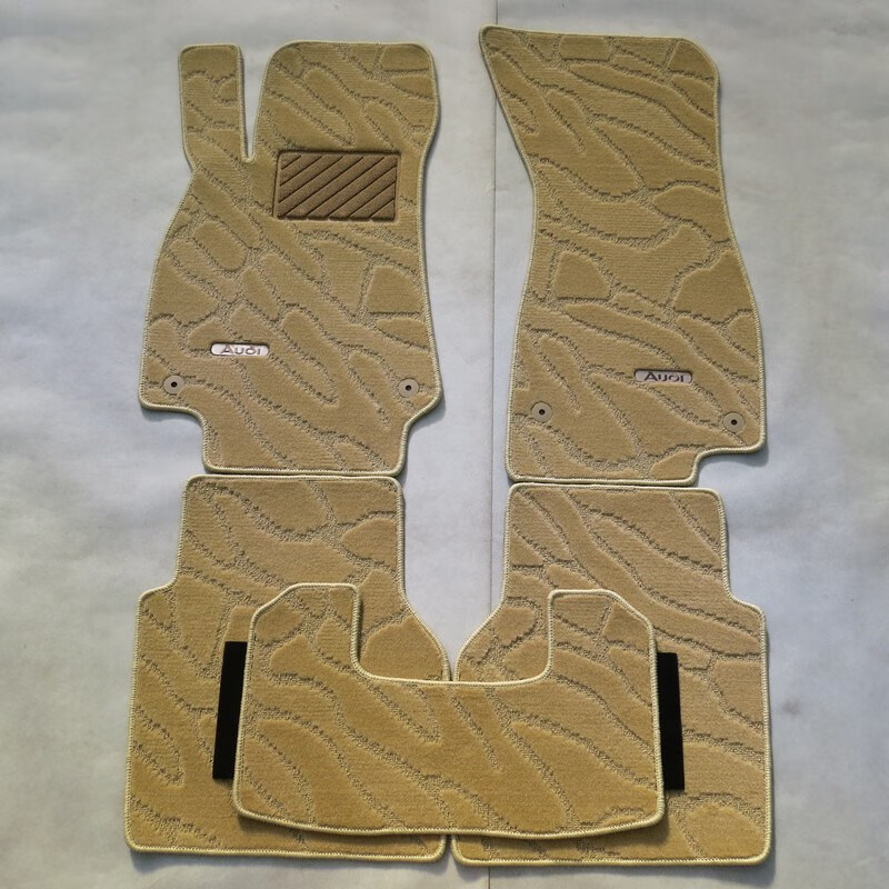 适用于19-22新老款奥迪a6/a6l脚垫 专用汽车脚踏垫c5c6c7c8绒面原车