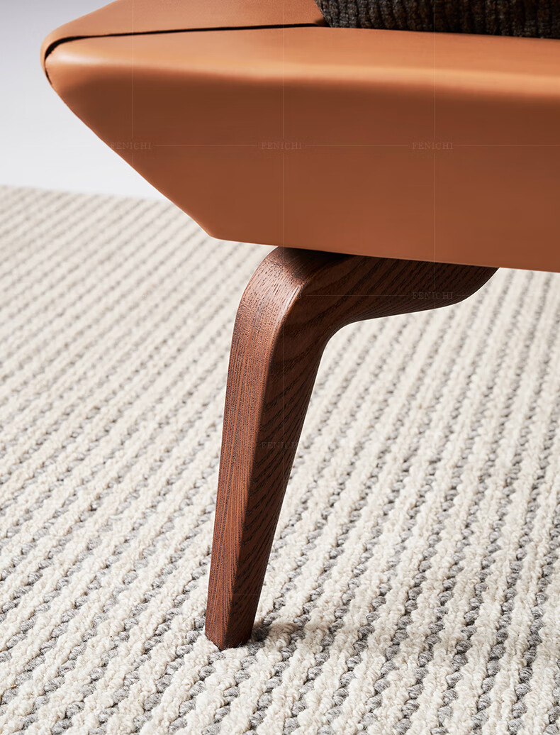 菲尼其(furniture) 意式极简真皮双人床现代简约1.