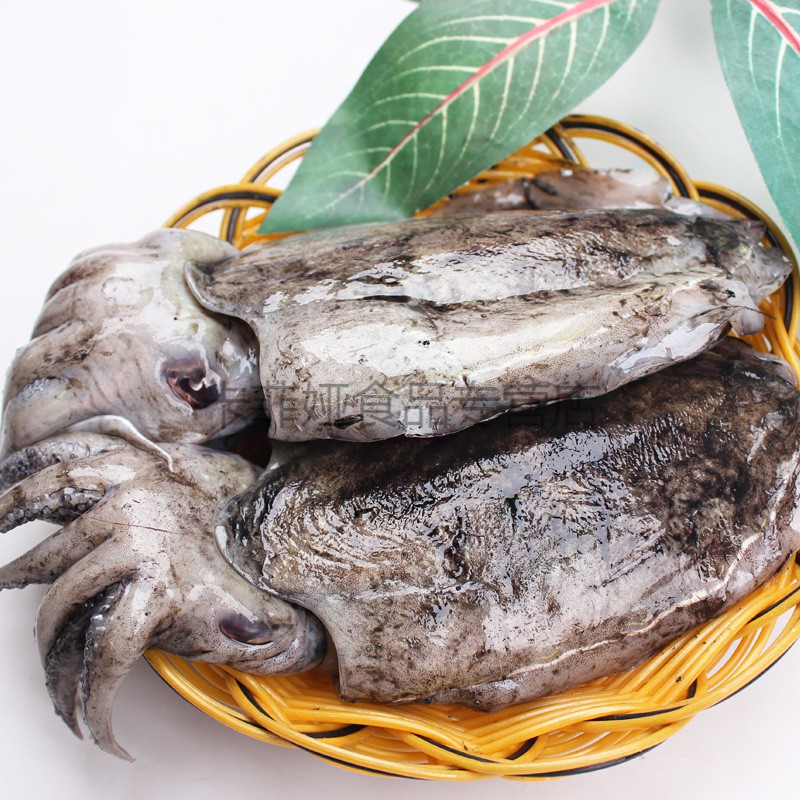 大墨鱼 新鲜大乌贼鱼 深活 墨鱼仔 目鱼乌贼水产 顺丰 2kg【图片 价格