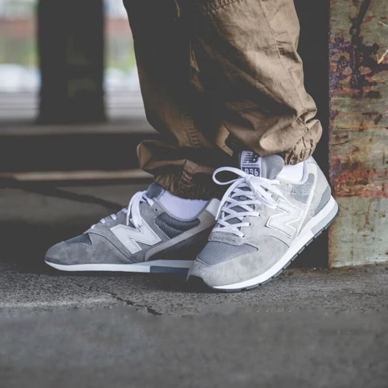 新百伦女鞋nb996系列美产元祖灰男运动跑步鞋cm9 cm996bg 39【图片