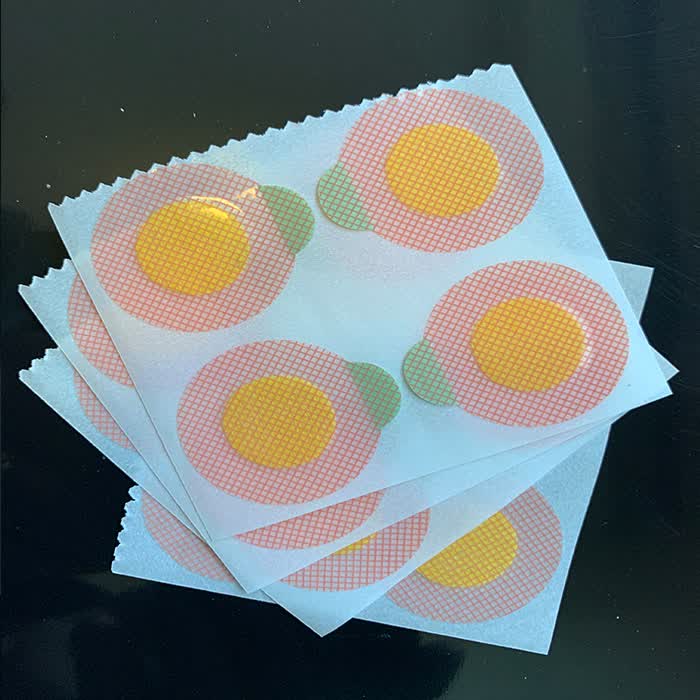 瓶口贴400片/盒一次性输液瓶口贴无菌吊瓶封口贴标准瓶口贴纸诊所