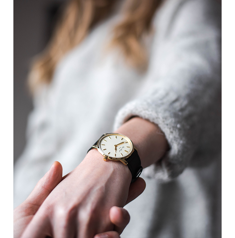 bjornhendal瑞典进口时尚女士手表简约石英表情侣欧美表生日礼物520