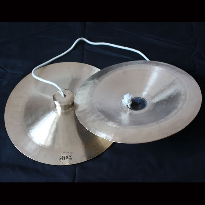 海鸥专业醒狮镲鼓镲大铜镲铙广钹大钹舞狮大镲铜铙乐器海鸥广钹直径28