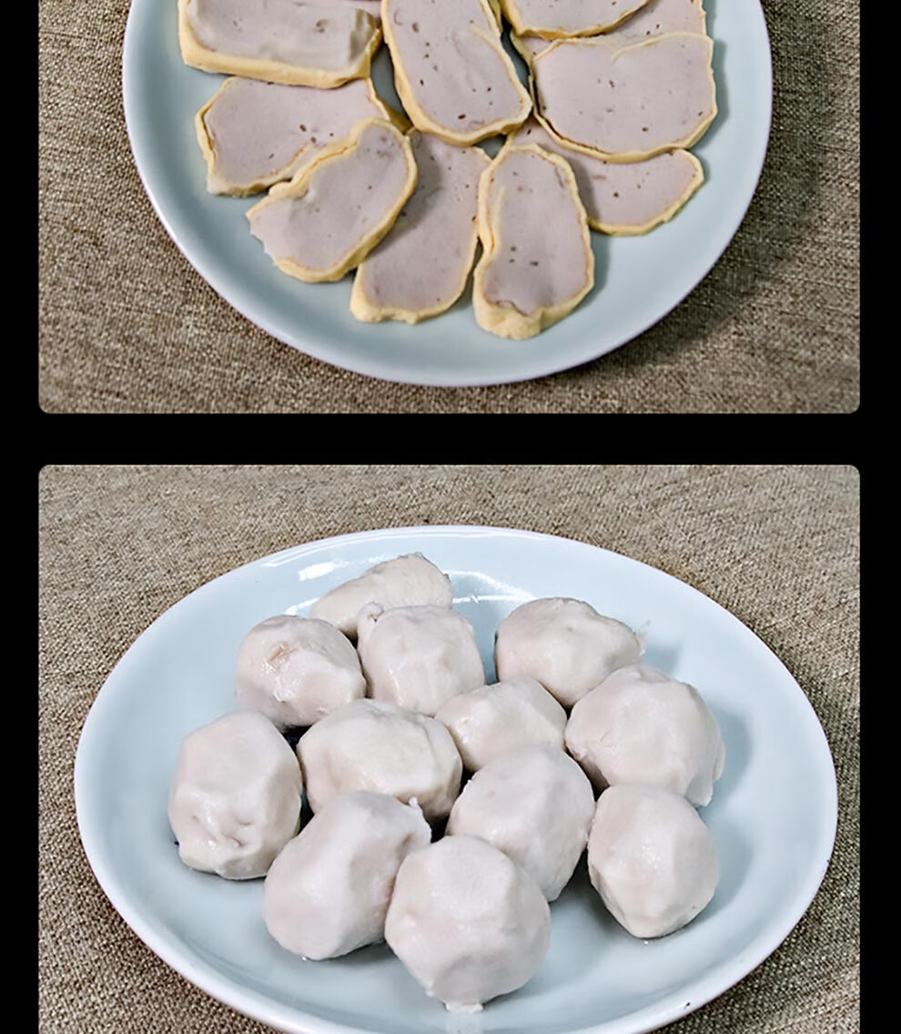 和平馆广东河源特产客家香信肉丸春卷500g袋新鲜手打猪肉丸真空包装