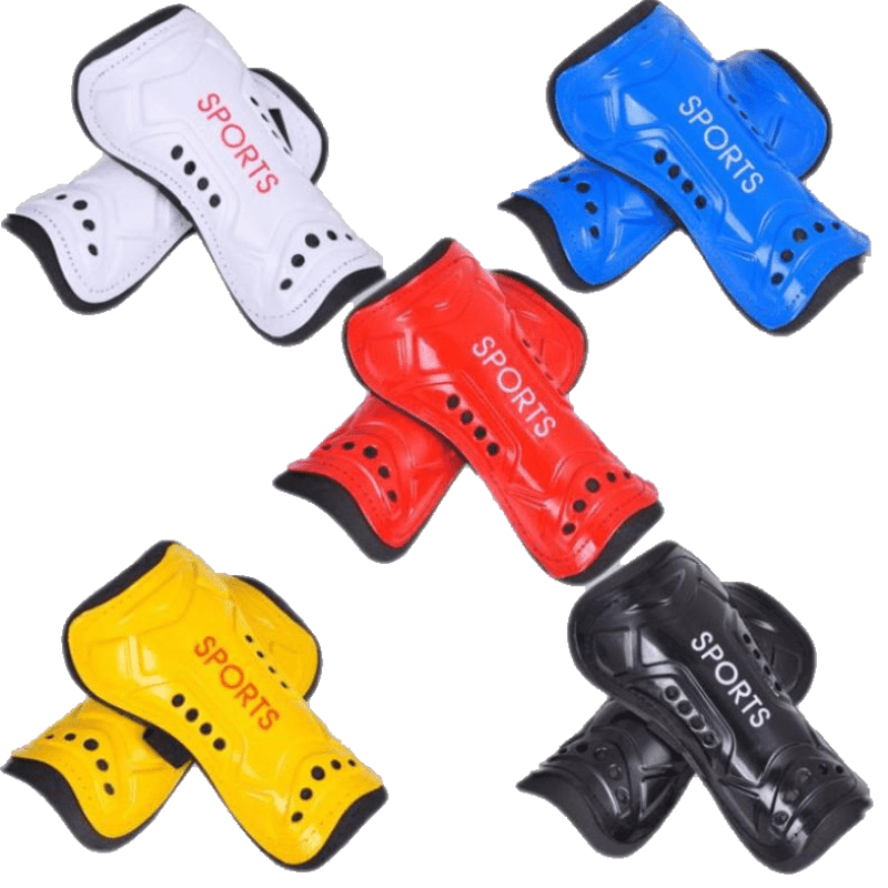 踢足球挡腿板 儿童超轻护板插板护小腿护板足球护具足球护腿板带绑带