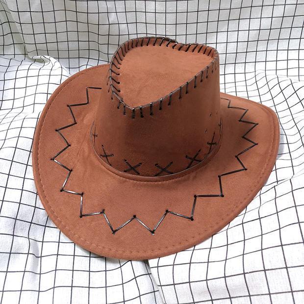 赵小熊新品牛仔帽藏帽子男西藏藏式西部牛仔帽子遮阳帽防晒旅行草原大