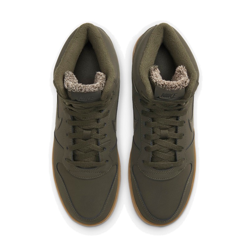 耐克nikeebernonmid中帮红白复古休闲鞋板鞋男鞋运动鞋aq8125301425