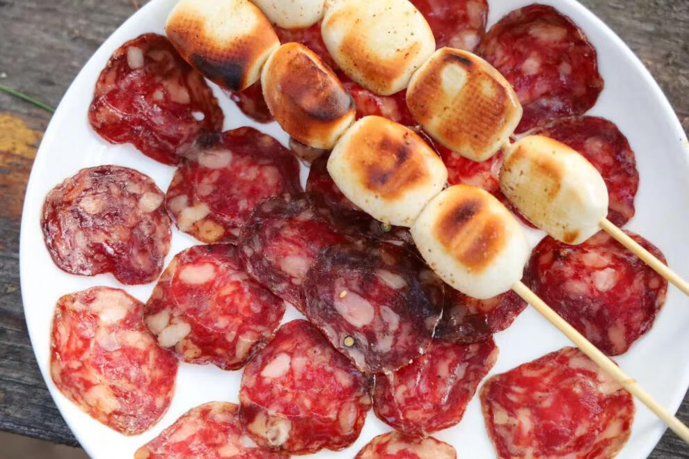 五折 西班牙香肠 chorizo 伊比利亚黑猪香肠约500g salami香肠风干