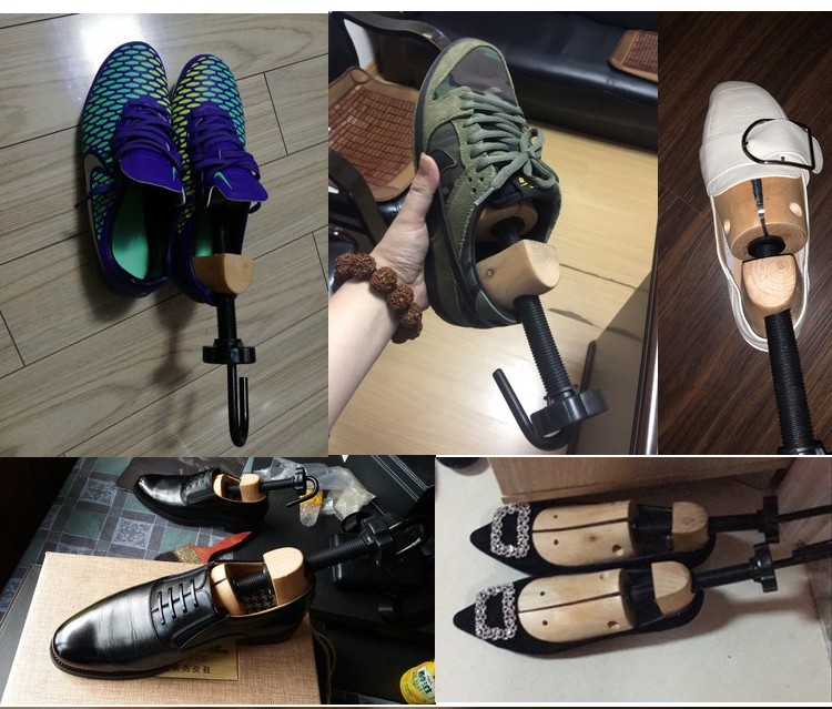fghgf鞋撑扩鞋器荷木扩鞋器实木鞋撑鞋楦撑鞋器撑大鞋子不磨脚可调节