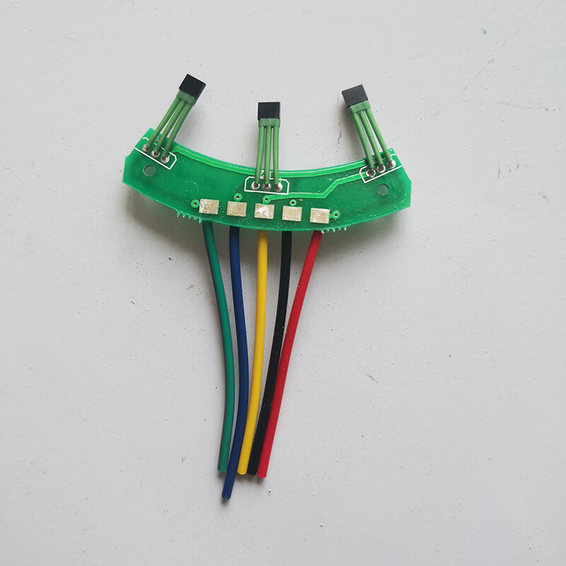 电动三轮车差速电机霍尔元件 无刷电机霍尔传感器 带板带线 带线霍尔