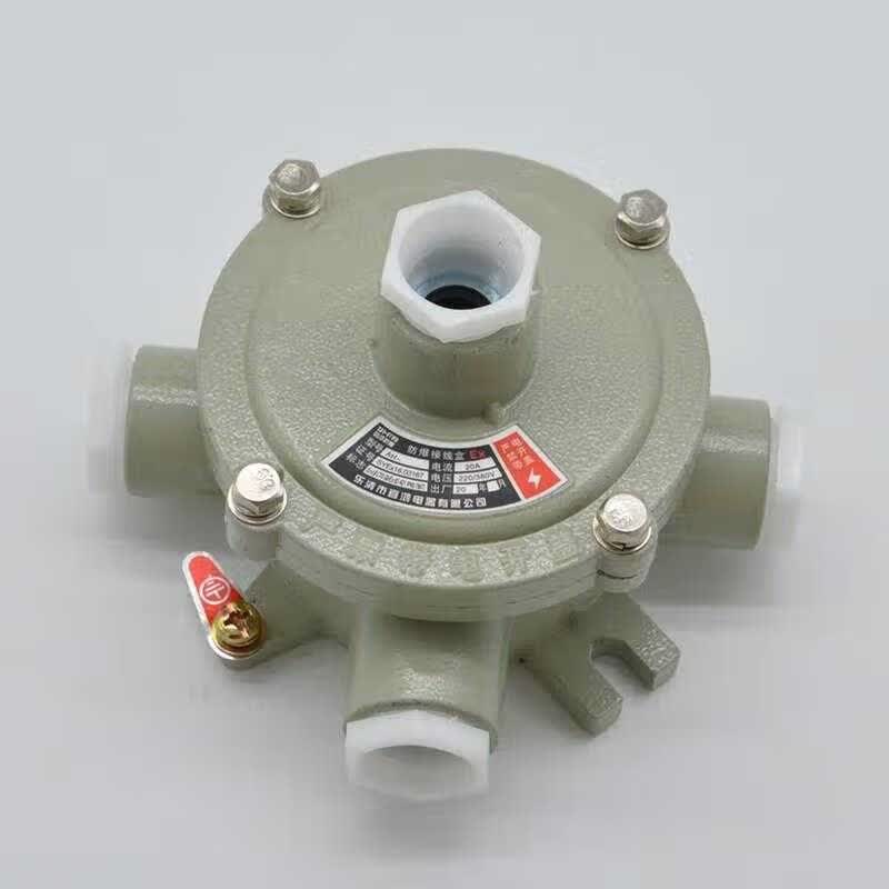ah防爆防腐接线盒穿线盒过线盒dn15dn20直通三通四通五通铝合金 dn20