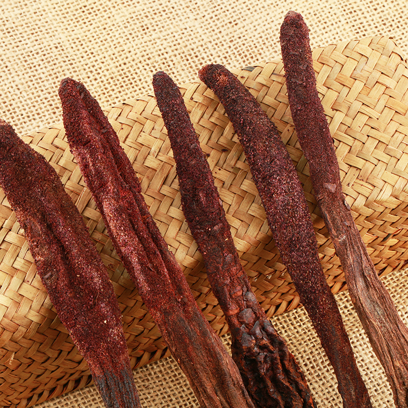 新疆正宗金锁阳纯野生沙漠特级500g锁阳干整根切片药材泡茶泡酒料