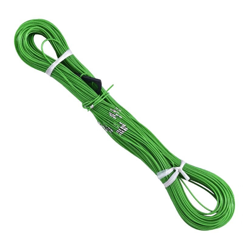 工程桩基测井30米50米70米100场地钢丝测量绳尼龙麻测绳zeirou钢丝芯