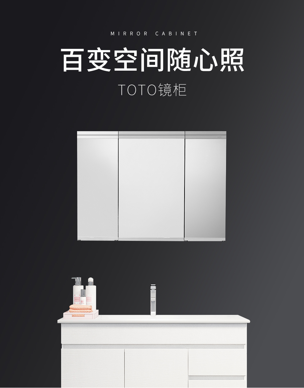 Toto浴鏡浴室鏡柜lmfa090g3sggwc浴室鏡子帶置物架洗臉化妝鏡柜大儲物柜帶燈a Pint現貨 露天拍賣