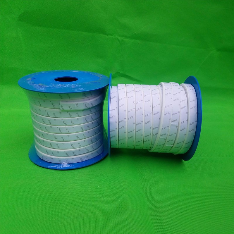 四氟弹性带ptfe自粘带膨胀弹性带风管法兰密封胶条聚四氟乙烯软带 30*