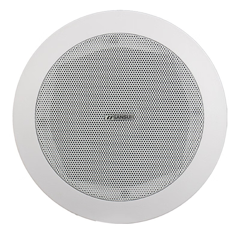 音乐门店铺家庭客厅嵌入式音箱公共广播系统 m52同轴蓝牙吸顶一拖三