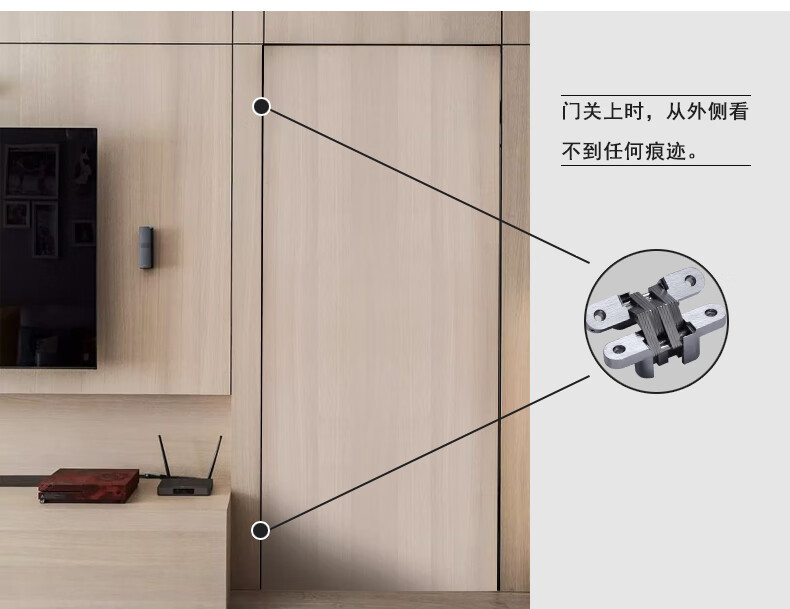 隱形門暗合頁鉸鏈十字暗鉸鏈180度合頁摺疊櫃門彈簧鉸鏈隱藏合頁jkd08