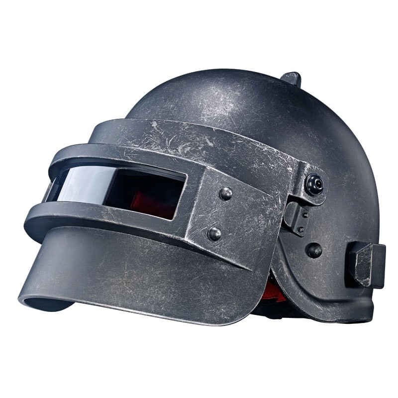 和平精英周边幻影战神头盔及吃鸡头盔合金模型钥匙扣6cm三级头挂饰