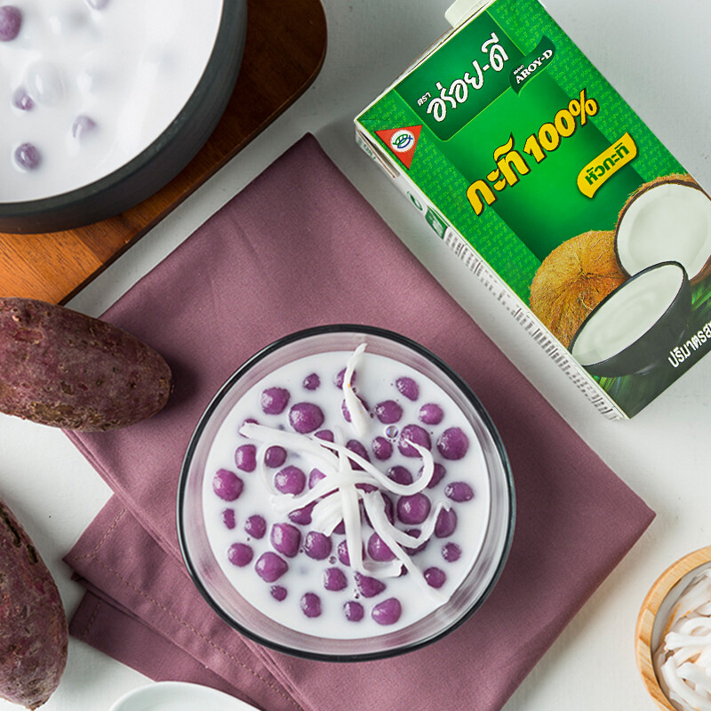 越南进口aroy-d安来利椰浆浓缩椰汁西米露原料椰浆1000g年货 安来利