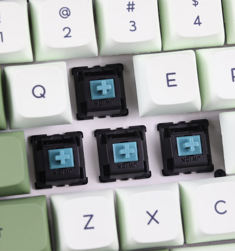 djbs【京选好货】jwk黑轴 ultimate black swicth线性轴 jwi 尼龙t1提