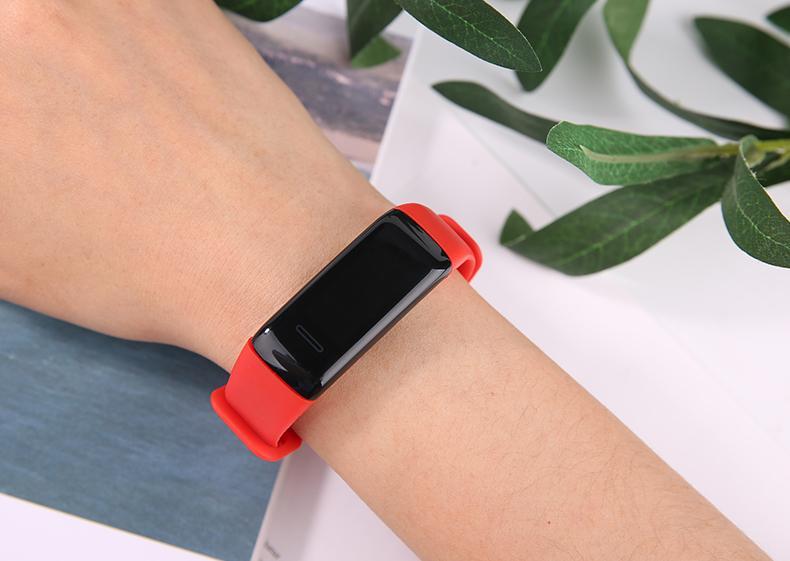 适用乐心手环55s腕带替换带mambo5代表带环带智能运动光感防丢腕带5