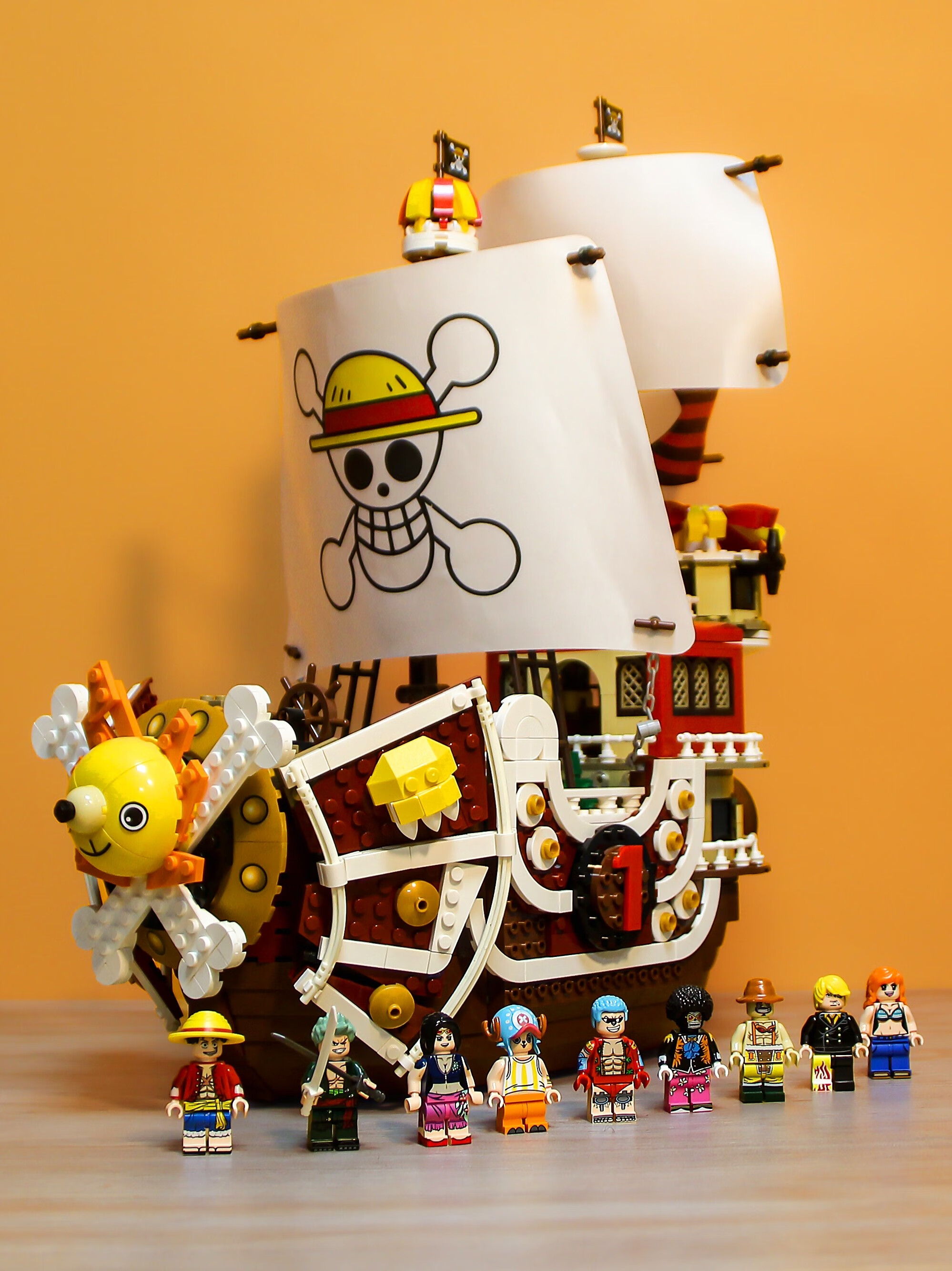 乐高(lego)乐高海贼王阳光号梅丽号九蛇号高难度拼装积木玩具 【sy