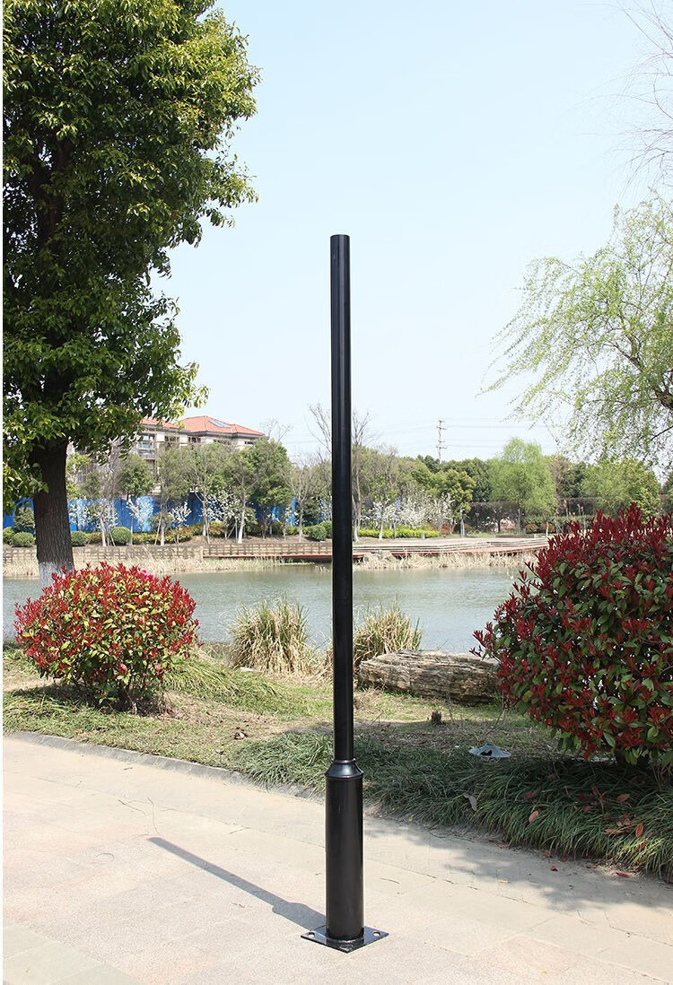 路灯杆家用庭院灯杆2米2f2.52f米3米2f3.5米4米户外小区道路景观灯杆 