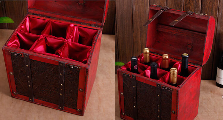 红酒木箱改造收纳柜图片