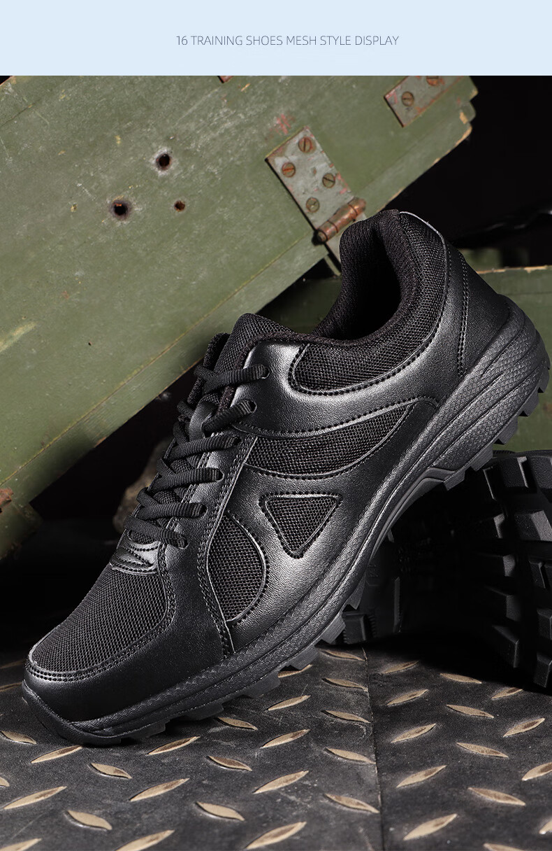 消防作训练鞋际华新式作训鞋男黑色耐磨劳保解放胶鞋女冬季加绒消防