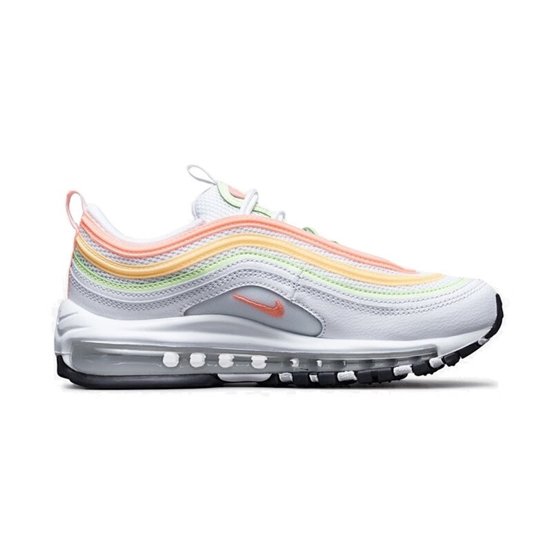 耐克nike air max 97 白蓝子弹 3m反光气垫复古 跑步鞋女鞋 cz6087