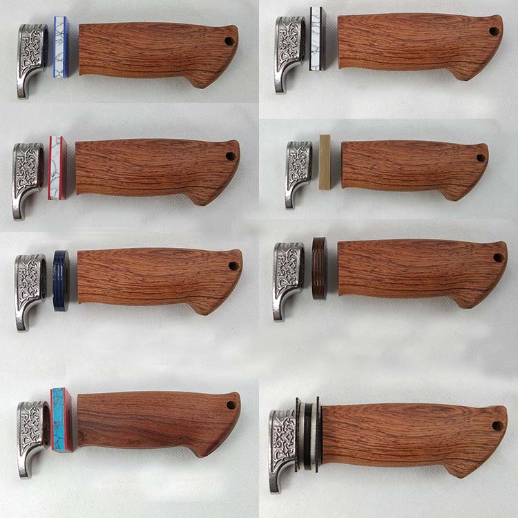 自制木头刀柄的设计图图片