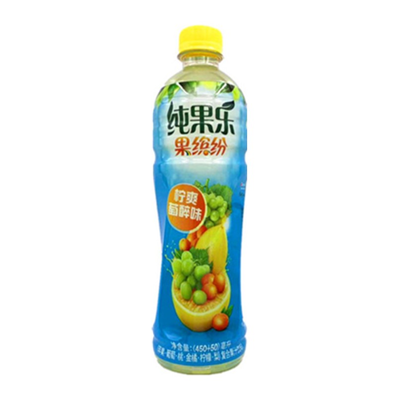 百事纯果乐果缤纷柠爽萄醉蓝莓石榴缤纷热带蜜桃樱桃500ml*15瓶整箱