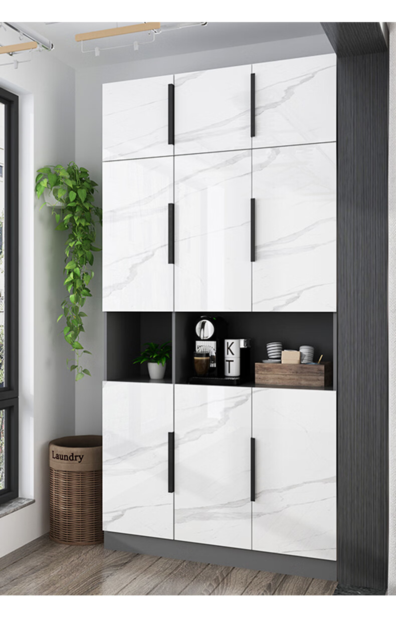 精匠传成 飘窗柜阳台储物柜定制家用落地柜鞋柜靠墙柜子多功能收纳置