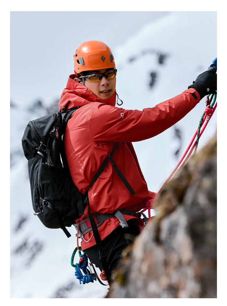 拓路者（Pioneer Camp）小登山海拔女高防风外套鹰冲锋衣硬壳男秋季户外旅行防水防风外套女高海拔登山服春秋 松石蓝-无RECC0 XL详情图片30