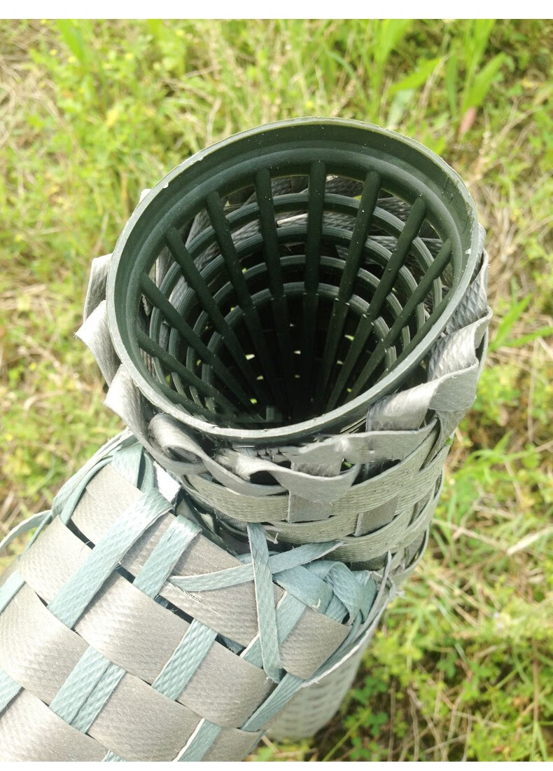 黄鳝笼 手工编织v型黄鳝笼 7字型 三孔笼 鳝鱼笼 泥鳅笼 加长笼 编织