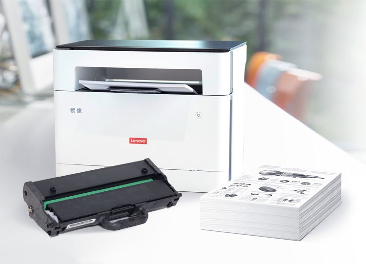 联想lenovo领像m101dw系列a4激光打印复印扫描多功能办公一体机m101w