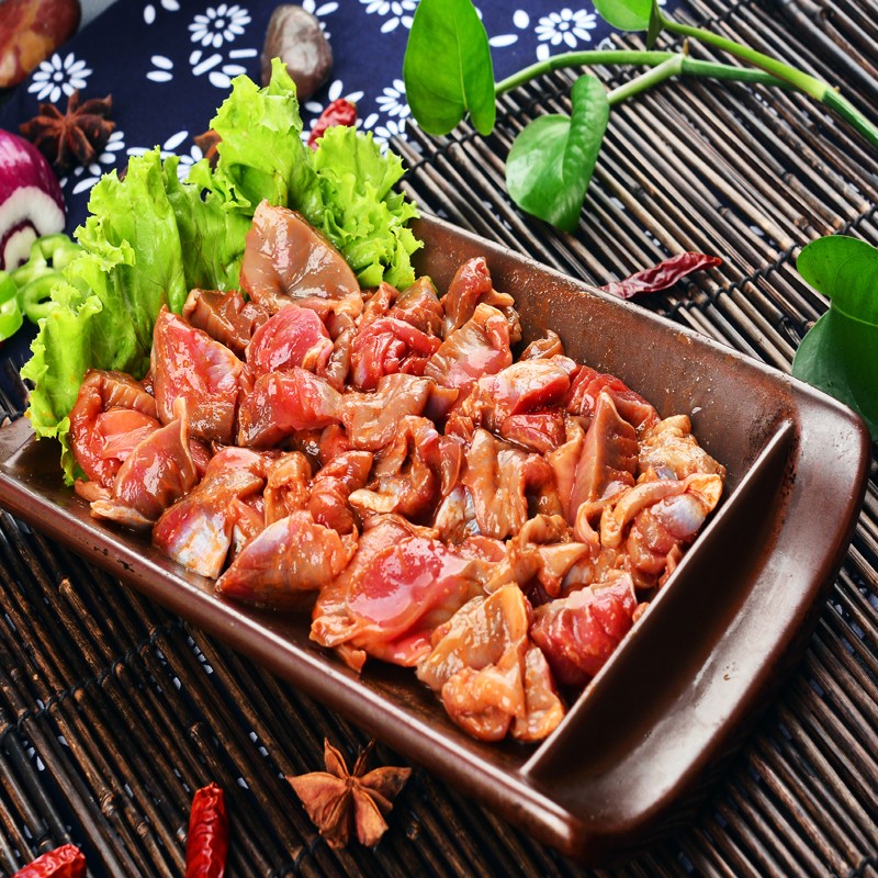 顺丰生鲜鸡胗生鸡胗新鲜冷冻鸡珍生鸡肫火锅烧烤原料1kg