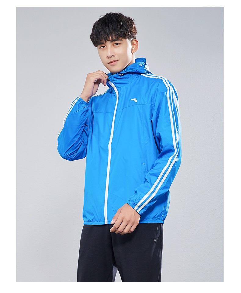 安踏运动套装男服2020春秋季新款薄款长款跑步健身运动服简约潮流休闲