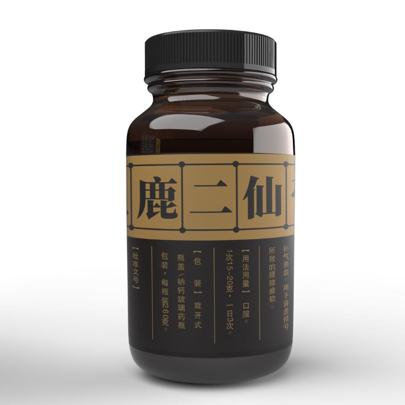 龟鹿二仙膏2701瓶温肾益精补气补品鹿茸鹿膏鹿鞭膏龟鹿二仙膏260