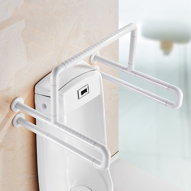 残卫小便池器扶手不锈钢第三卫生间拉手无障碍设施老人小便斗栏杆8303