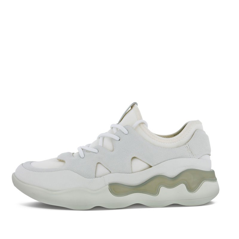 ecco爱步运动鞋女 新品透气缓震老爹鞋休闲鞋 轻便跑步鞋 跃乐810833