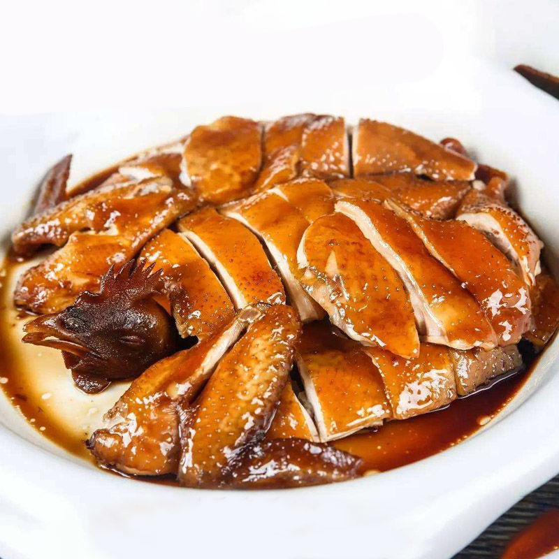 温氏广式豉油鸡整只卤味酱油鸡广东即食熟食粤菜 豉油鸡1只 1000g