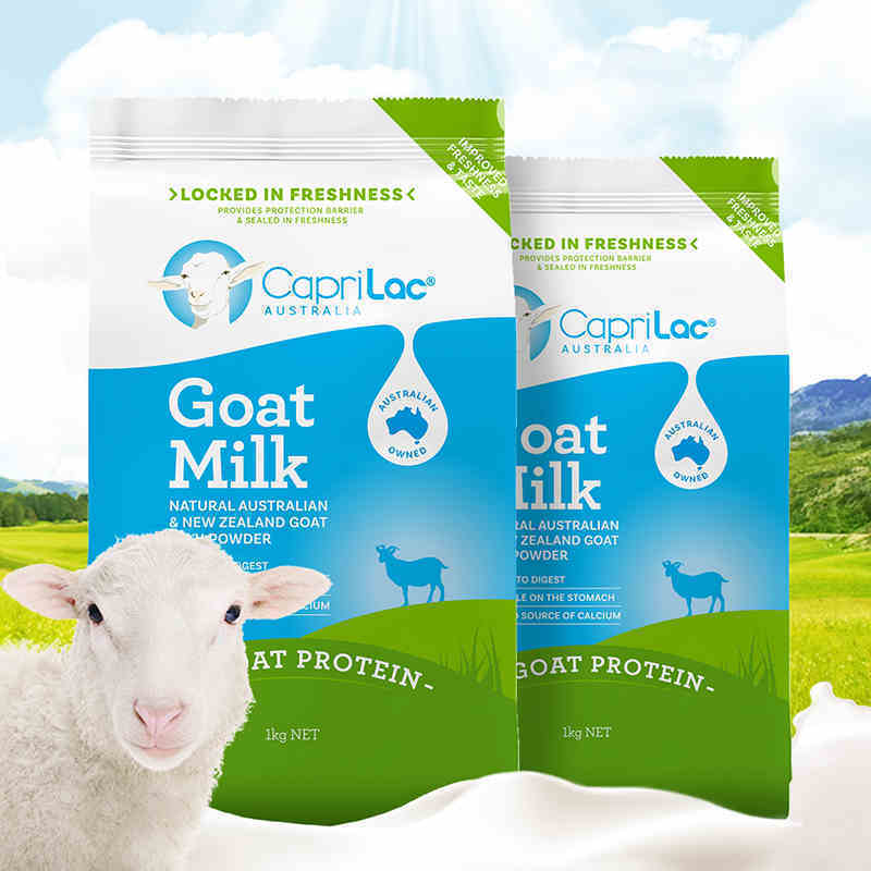 澳洲caprilac羊奶粉高钙蛋白学生儿童成人老人奶粉caprilac羊奶粉1kg2