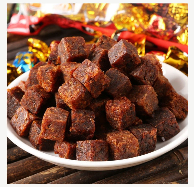 牛肉粒小包装牛肉干办公室即熟食零食小吃吃货休闲食五香味250g