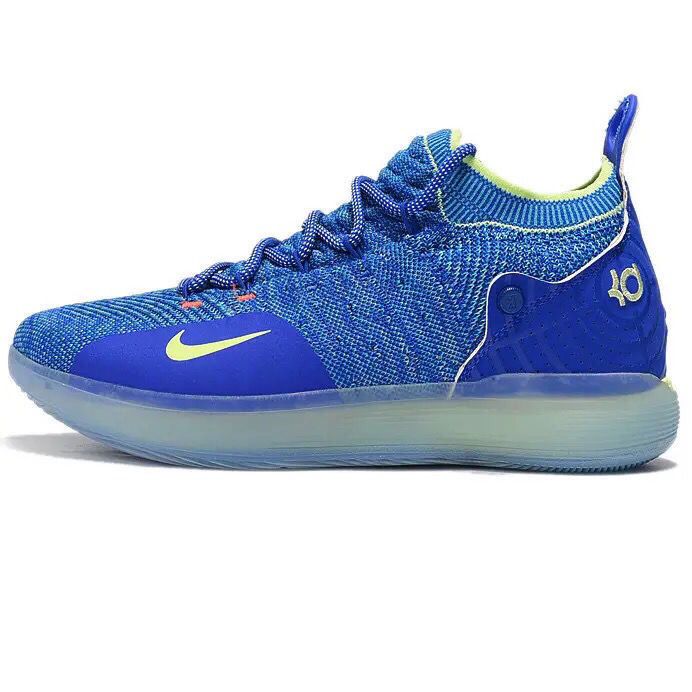 杜兰特kd11代篮球鞋男鞋冰蓝星空乳腺鸳鸯黑人月联名全明星运动鞋 2