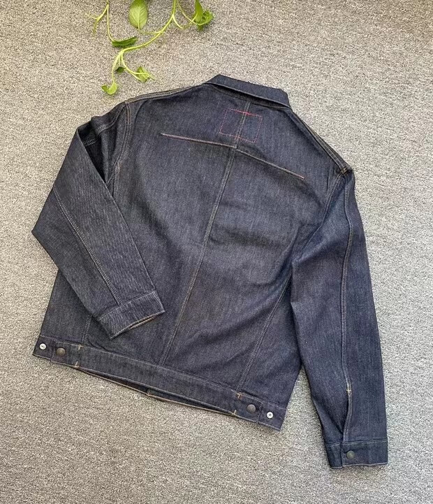 levis李维斯经典秋冬款李现木村拓哉男士牛仔夹克外套水洗蓝原色 深