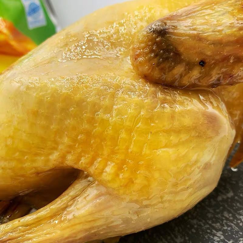 五指毛桃鸡500g河源特产客家五指毛桃鸡手撕即食整只熟食卤味零食小吃