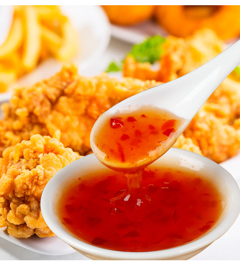 泰国进口露莎士泰式甜辣酱320g家用佐餐甜辣椒酱炸鸡块手抓饼蘸酱单品