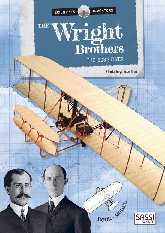 the wright brothers the 1903 flyer莱特兄弟 3d飞机模型书 科普
