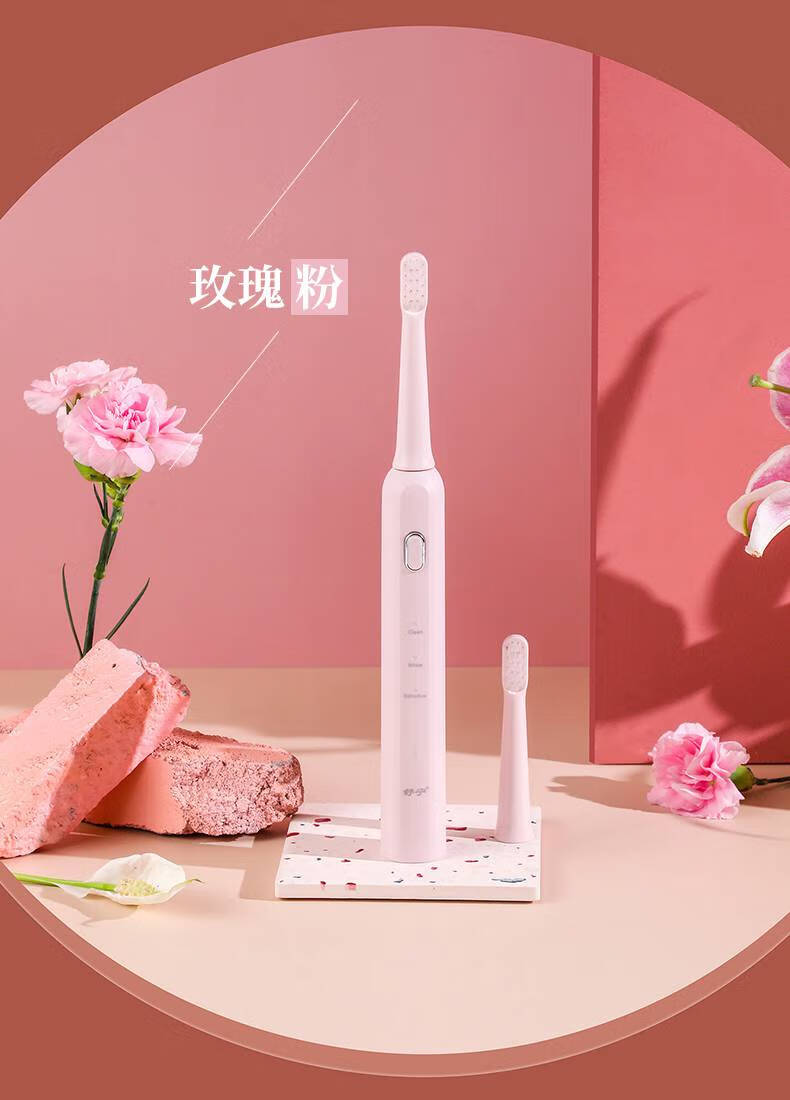 舒宁成人充电款智能定时电动牙刷变频声波震动清洁男女fd50691050华幻